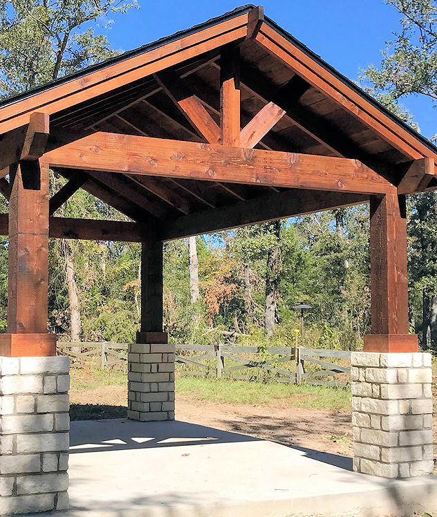 Cedar Car Port Texas