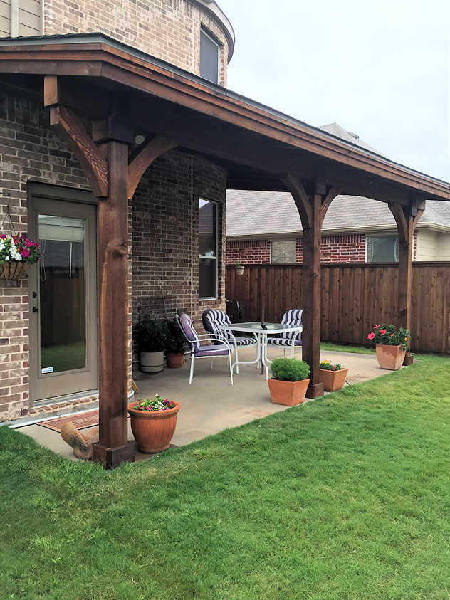 Cedar Car Port Texas